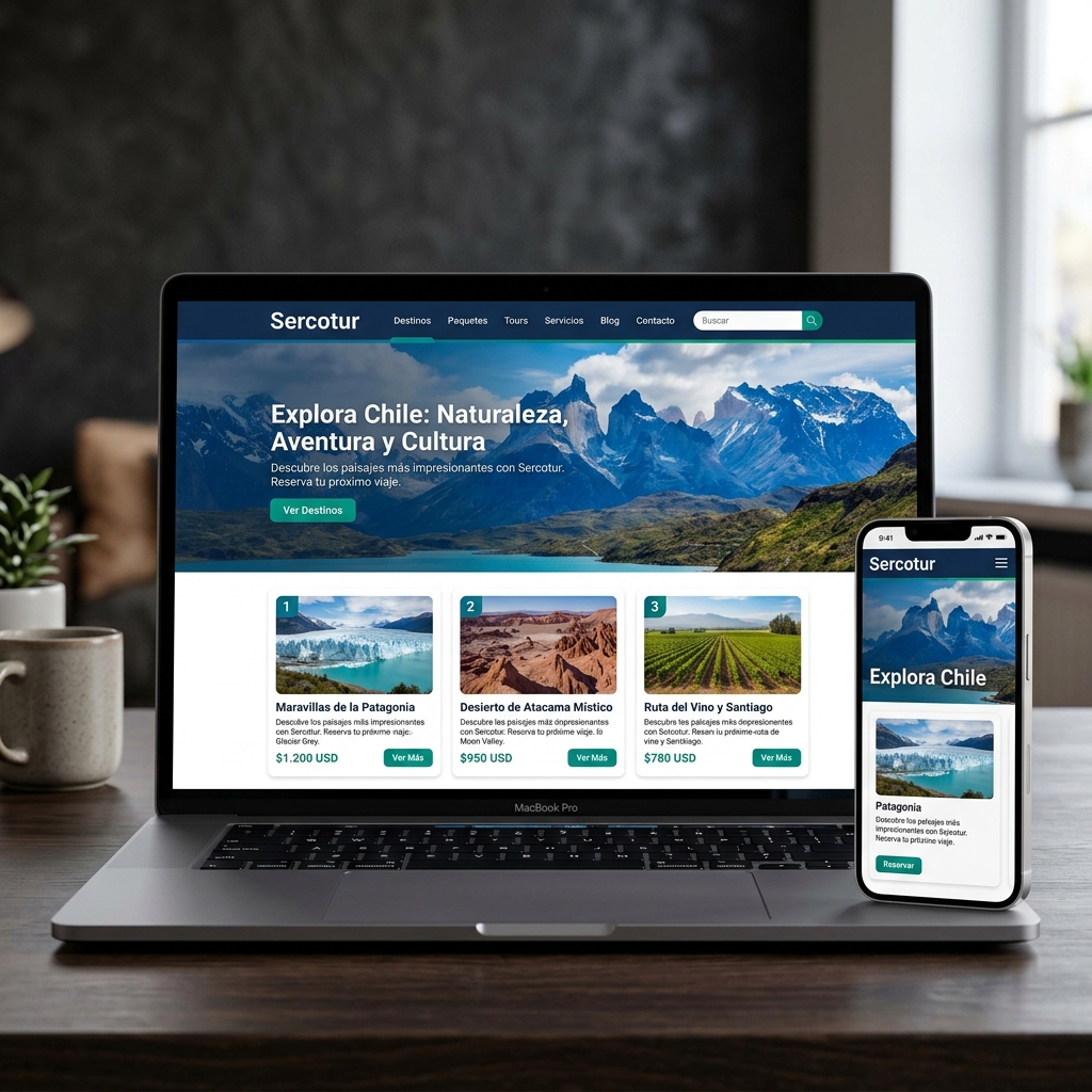 Sercotur — Portal de Servicios Turísticos en Chile